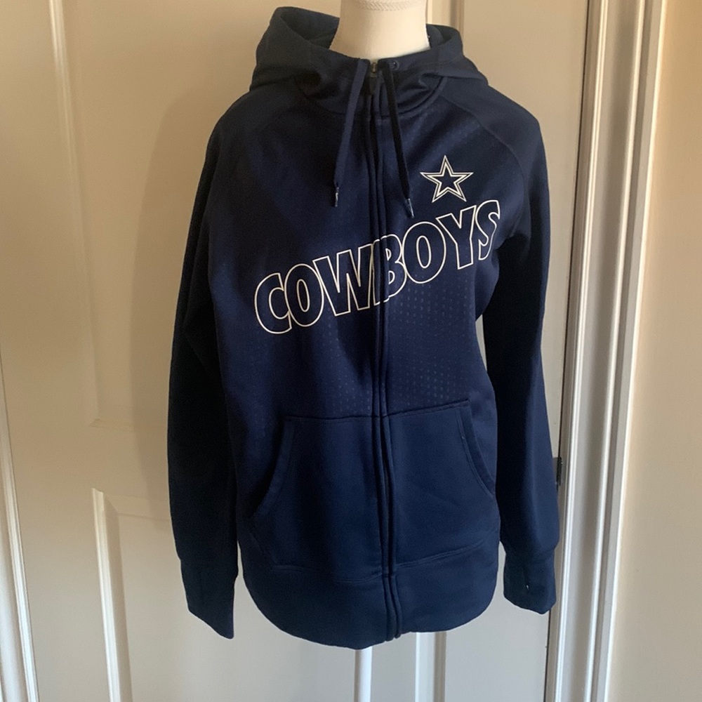 NFL NIKE therma fit Dallas Cowboys zipper hoodie